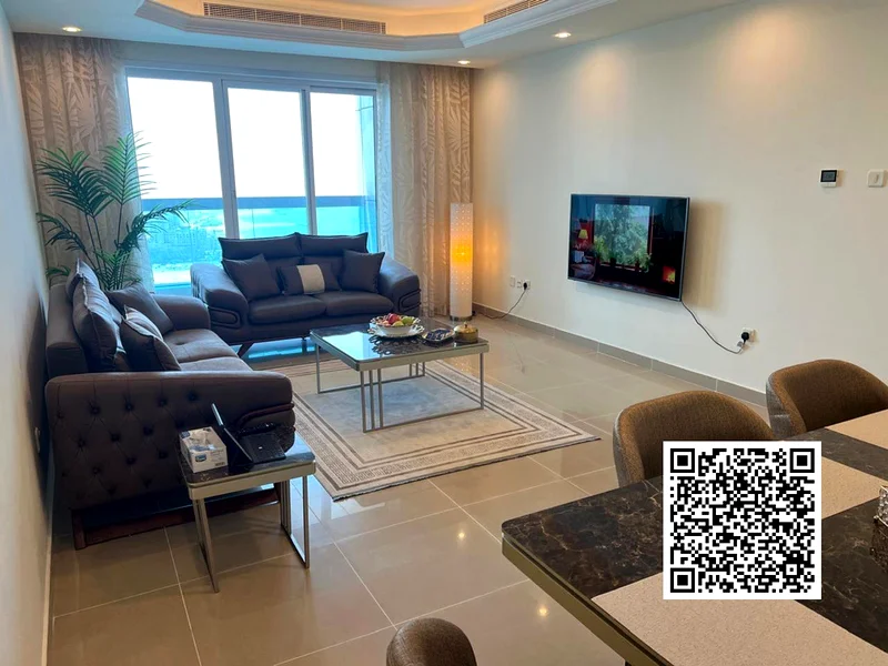 شقة بغرفة نوم واحدة مع إطلالة على البحر | مفروشة بالكامل | 7,500 درهم/شهريًا63810439043841114