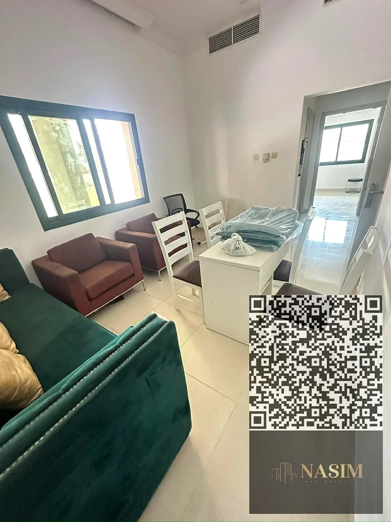 شقة بغرفة نوم واحدة وغرفة معيشة للإيجار في الرشيدية 2 – خلف أبراج الفالكون63721701077634111