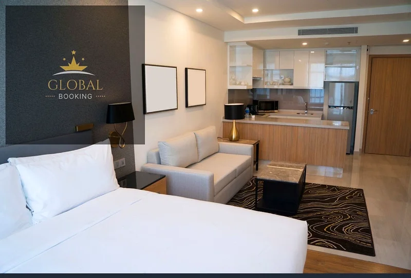 Furnished Studio Apartment with all bills and twice a week housekeeping included63830359286659110