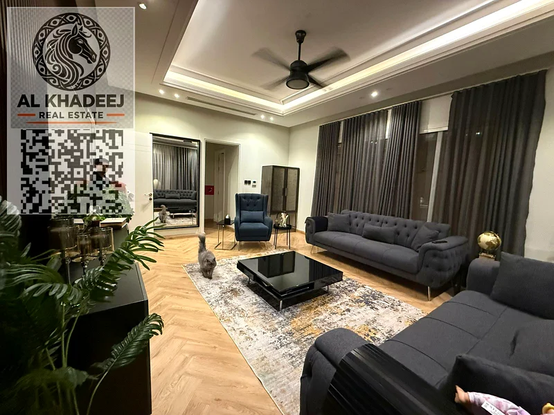 A villa for annual rent in Ajman, Al Yasmeen area, in a prime location close to the exit of Mohammed Bin Zayed Road, ideal for large families looking63718568994305110