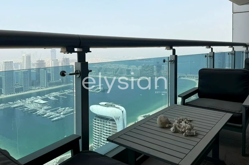 مؤثث | شاغر | طابق عالي | إطلالة على النخيل63777538049667111