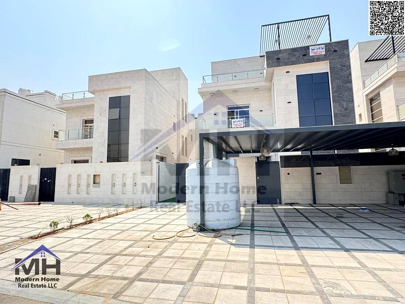 لمن يحبون الفخامة، امتلك فيلا فاخرة في عجمان، ساكن أول، ملكية حرة، تكييف مركزي، قريبة من الخدمات، على شارع رئيسي، واجهتها بُعد كبير63913651641603112