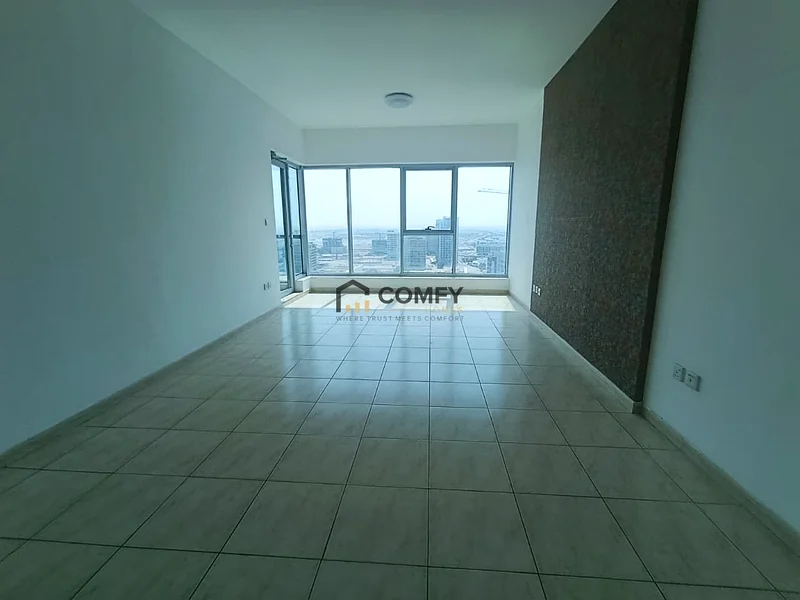 شقة بغرفتي نوم وممر طويل بإطلالة جميلة ومشمسة للإيجار63731746025858112