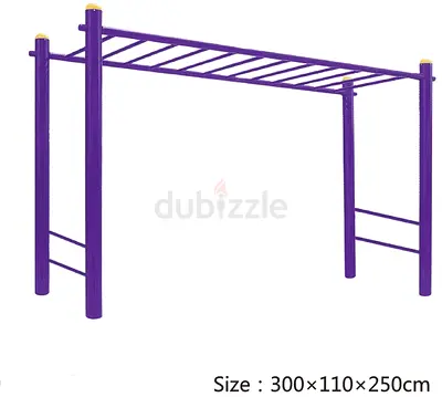 Sturdy Purple Pull-Up Bar for Home Gym
