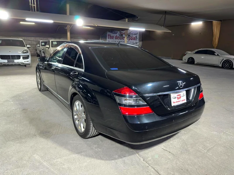 مرسيدس S-كلاس S350 2008 | لون أسود أوبسيديان من الخارج | مقاعد جلدية سوداء من الداخل | سقف بانورامي63699024652803113