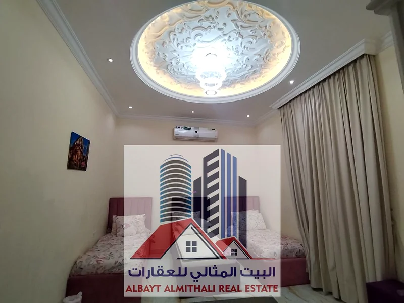 🏡 Luxury Villa for Sale – Al Mowaihat 1  📏 Plot Size: 5,000 sq. ft.   📅 Year Built: 2021   🏛 Facade: Elegant stone finish – modern and stylish des63869711818242112
