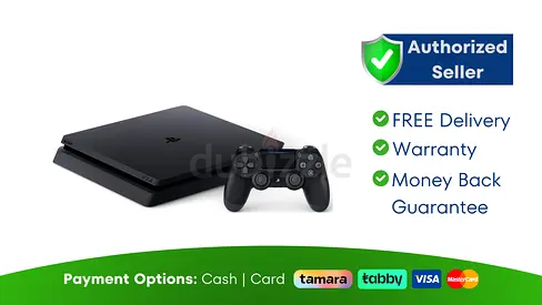 Sony PS4 Slim - 500GB - Black - PlayStation ● New | Warranty | FREE Delivery | SHJ4856