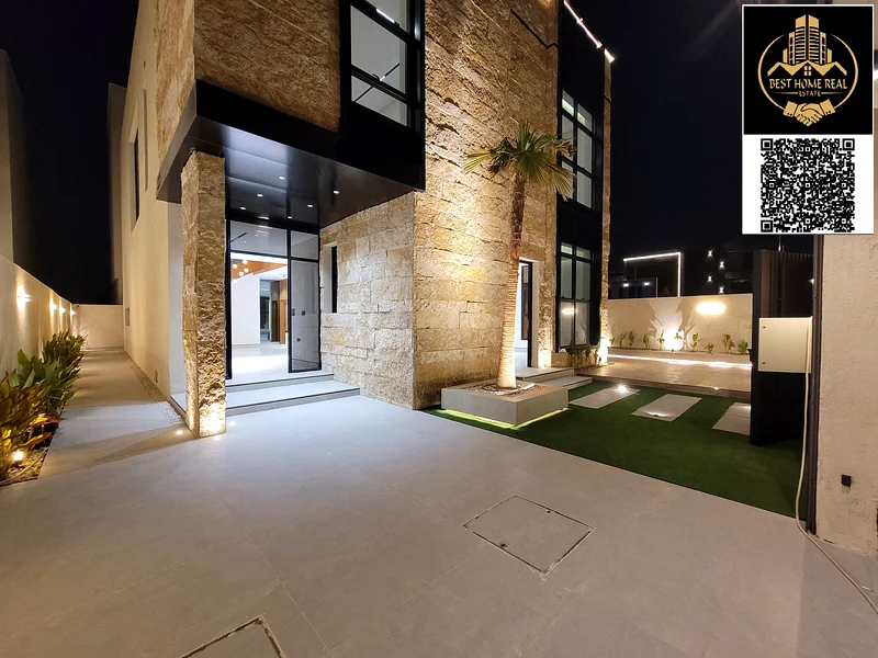 Luxury! Stone Faced 5 Bedrooms Villa For Sale In Al Alia, Ajman - Modern Entrance - Prime Location - Freehold Property63873451118339112