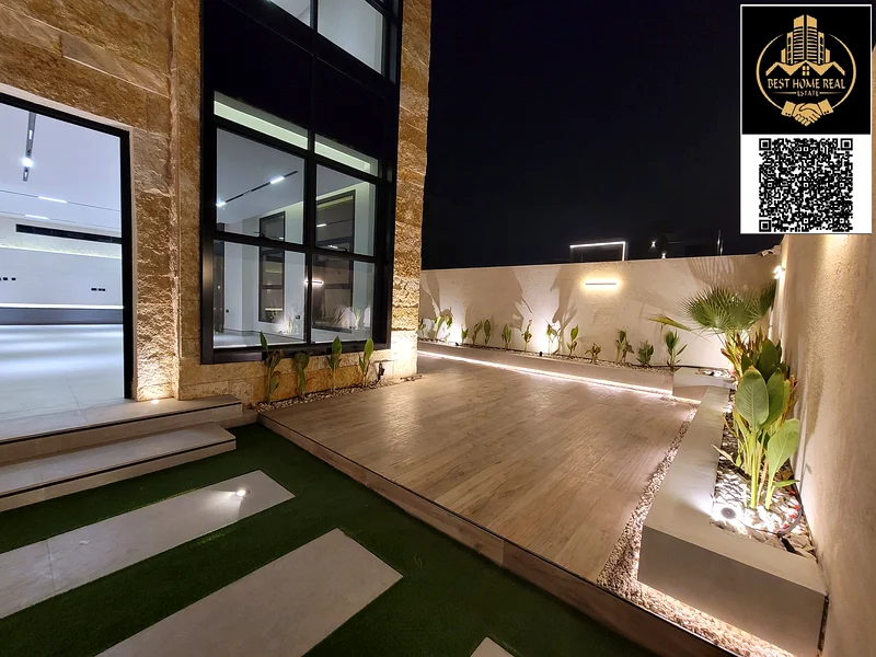 Luxury! Stone Faced 5 Bedrooms Villa For Sale In Al Alia, Ajman - Modern Entrance - Prime Location - Freehold Property63873451118339113