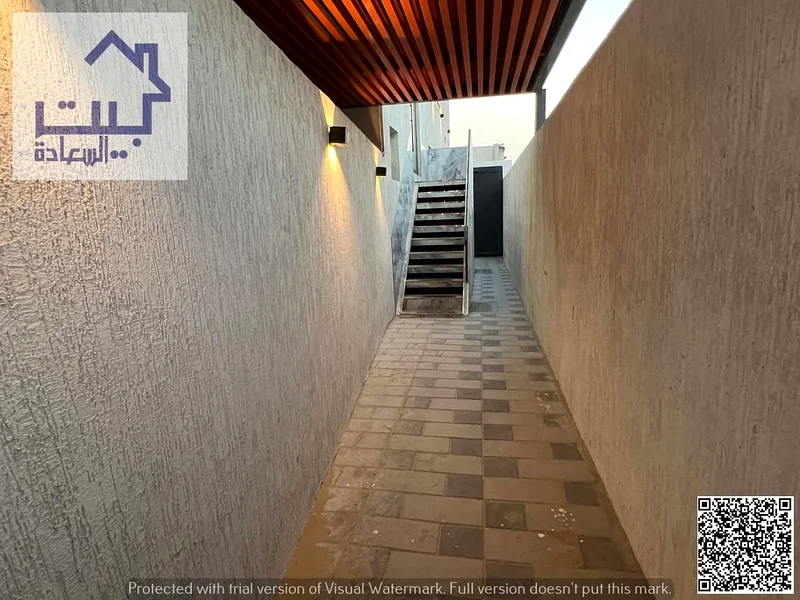 Modern villa for rent in Al Yasmeen area, first resident, ready to move in, wonderful modern finishing, spacious areas, modern designs, at a very attr63718569010947111