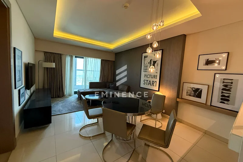مفروشة بالكامل | معيشة فاخرة | طابق عالي63795532775426113