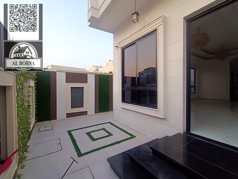 For sale, a classic villa in Al Helio 2, Ajman, with personal finishing, consisting of 5 master bed63911510999937113
