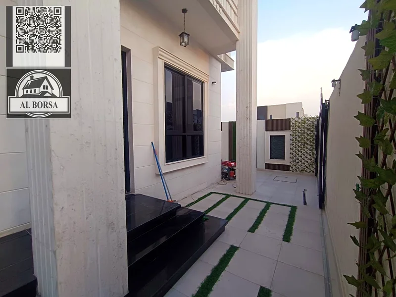 For sale, a classic villa in Al Helio 2, Ajman, with personal finishing, consisting of 5 master bed63911510999937112