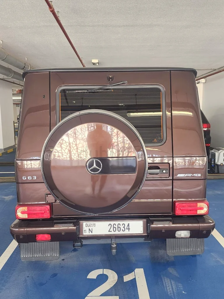 2013 Mercedes G63 AMG BiTurbo – Brabus Alloys, Facelift, Rare Chocolate Brown63700466245891113