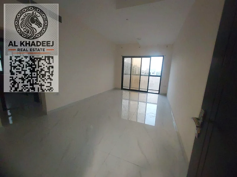 Brand-new 2BHK in Ajman, Al Jurf 3 – 3 baths, balcony, near Al Qubail Center – First tenant – AED 40K, 4 cheques, AED 3,000 undated refundable cheque63713506025217110