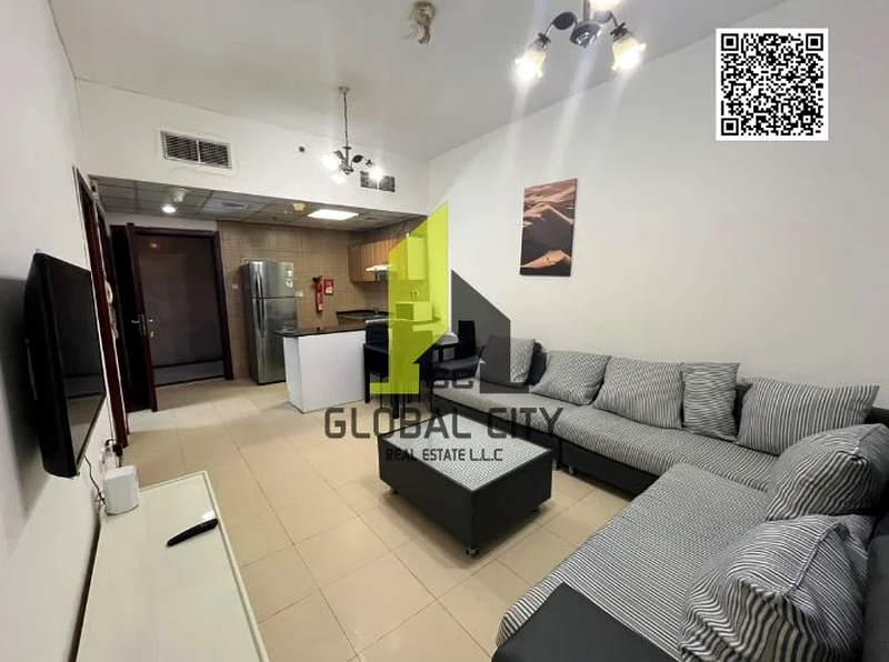 LOWEST PRICE FULLY FURNISHED HIGH FLOOR 1 BEDROOM FOR YEARLY RENT | WITH PARKING | WITH FURNITURE | CITY TOWERS, AL NUAIMIA 363724042212610110