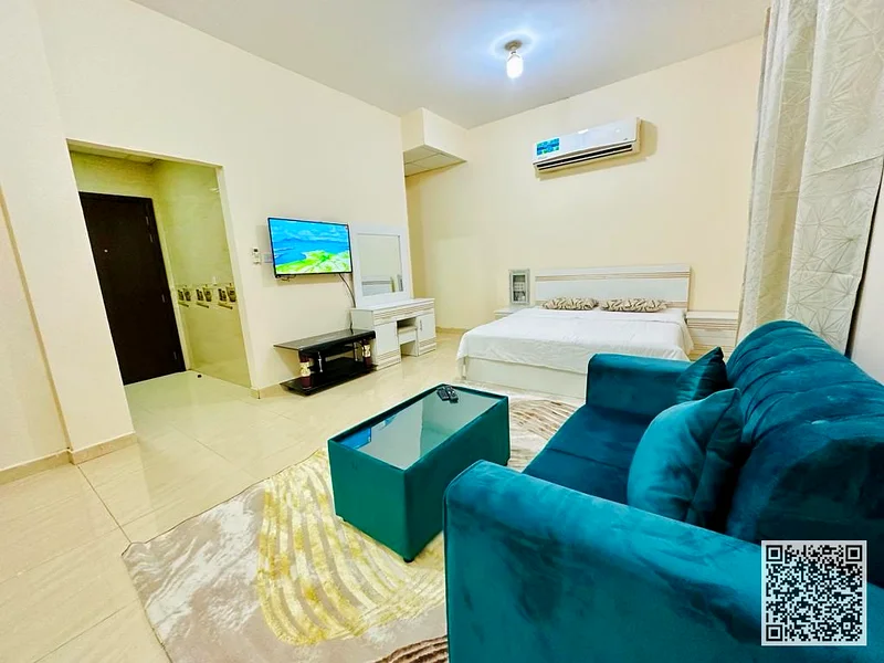 🏡 Golden Opportunity! Luxury Fully Furnished Studio for Monthly Rent in Al Mowaihat 2 – Ajman ✨  🔹 Stylish studio with spacious area and elegant63837479745027112