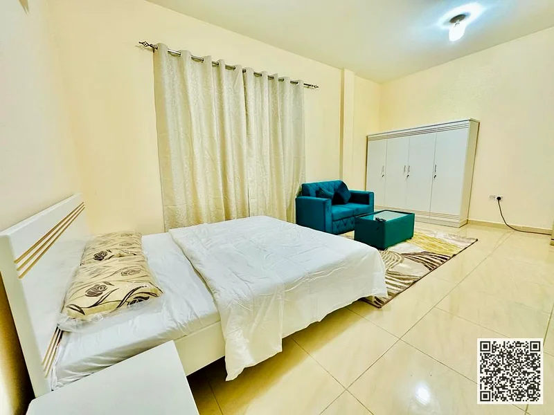 🏡 Golden Opportunity! Luxury Fully Furnished Studio for Monthly Rent in Al Mowaihat 2 – Ajman ✨  🔹 Stylish studio with spacious area and elegant63837479745027111