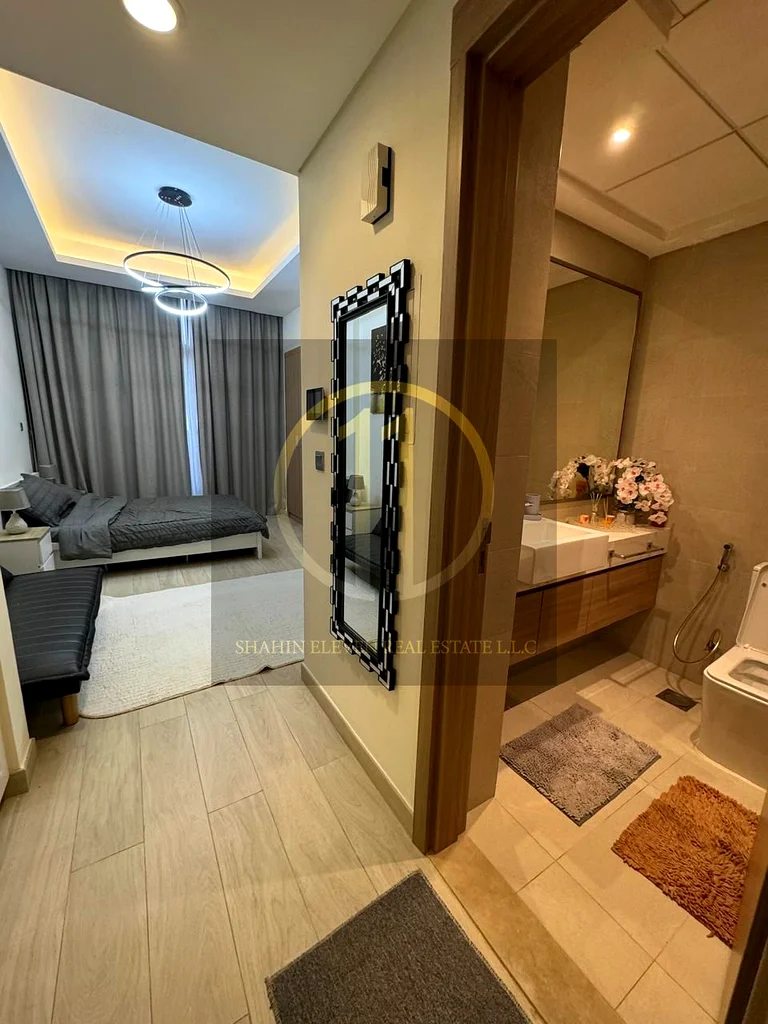 ستوديو أنيق مفروش مع شرفة وإطلالة رائعة – عزيزي ريفييرا 12، دبي63804242843266111