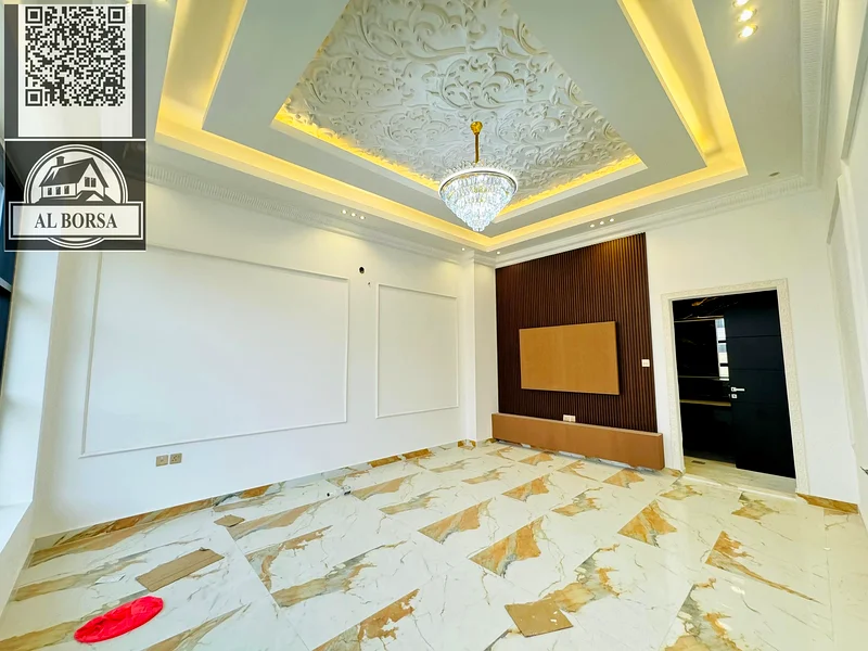 🏡 Distinctive villa for rent in Al Yasmeen - Ajman ✨  🔹 Specifications:  5 spacious master bedrooms  Elegant majlis + spacious living room  Separate63718195592707112