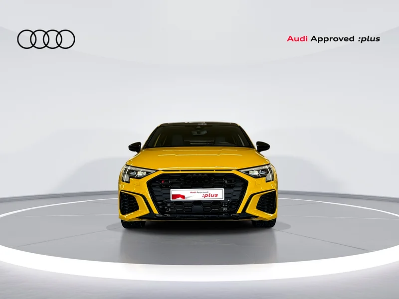 Audi S3 Progress Black Sportback | Warranty | Service | Audi Exclusive Color |  Free Registration63699036056961111