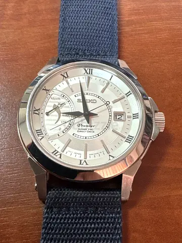 Seiko Premier Direct Drive Mens Watch SRG003