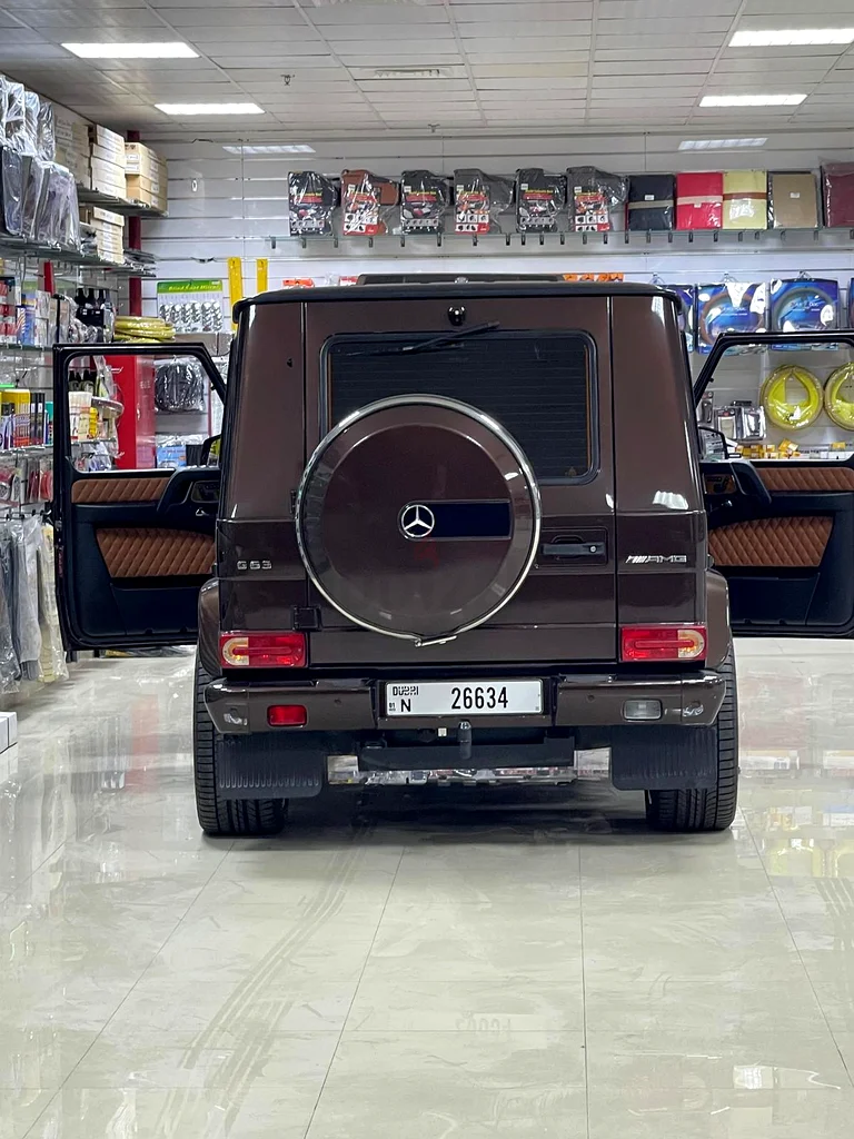 2013 Mercedes G63 AMG BiTurbo – Brabus Alloys, Facelift, Rare Chocolate Brown63700466245891112