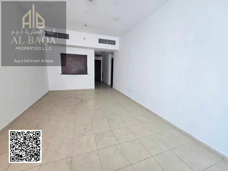 شقة كبيرة الحجم مكونة من غرفتي نوم للبيع | مع موقف سيارات | طابق عالي | ملكية حرة63866308115841114