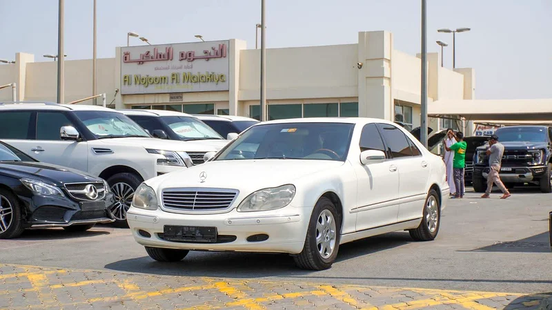 Mercedes S 320 Gulf single owner from agency stored63699044740226110