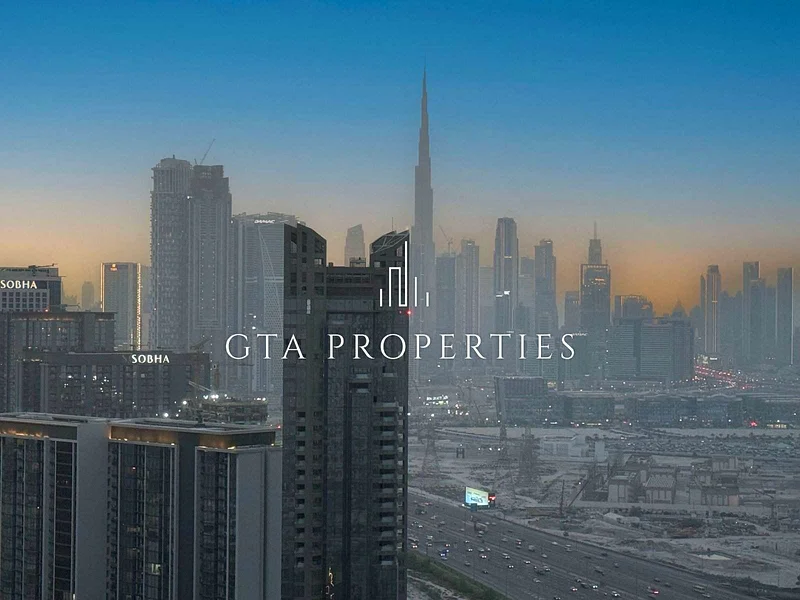 2 غرف نوم + دراسة | طابق عالٍ | إطلالة على برج خليفة63759843436161110