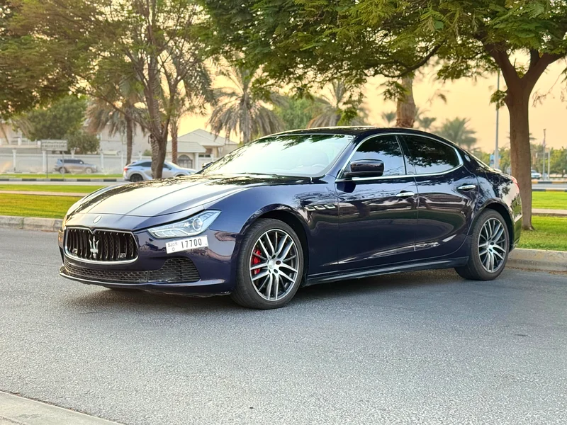 MASERATI GHIBLI MODEL 2015 GCC SPACE FULL OPTION63699026247939111