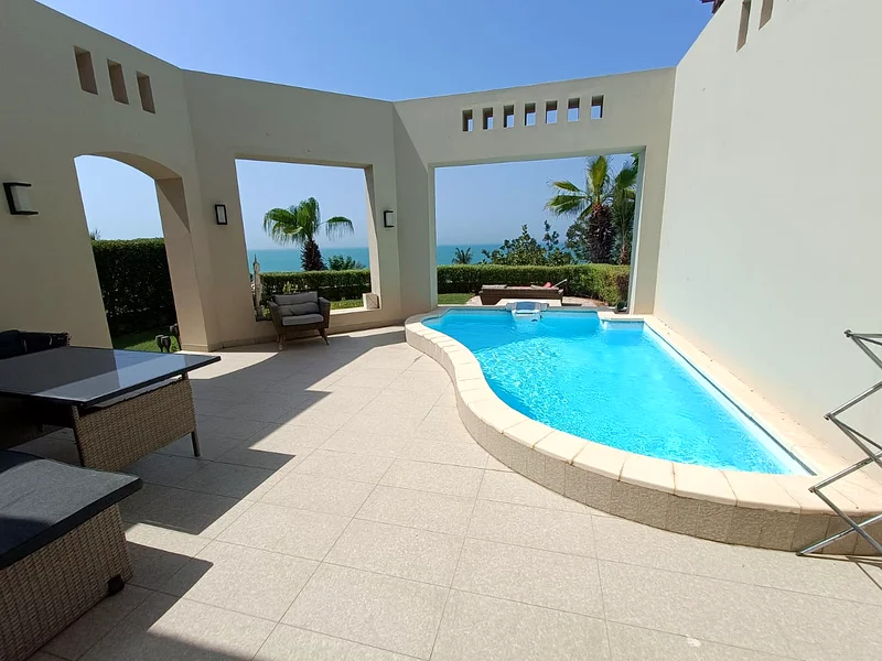 🌊 Luxury 2BR Villa with Private Pool & Ocean View | Cove Rotana63858041400195110