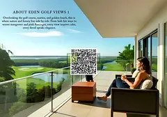 GOLF VIEW LUXURIOUS 2 BHK FOR SALE