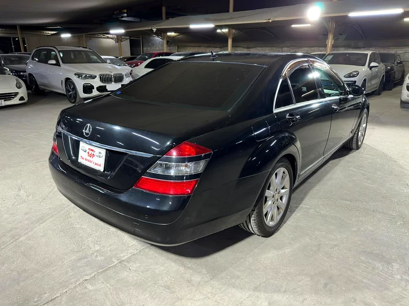 مرسيدس S-كلاس S350 2008 | لون أسود أوبسيديان من الخارج | مقاعد جلدية سوداء من الداخل | سقف بانورامي63699024652803111