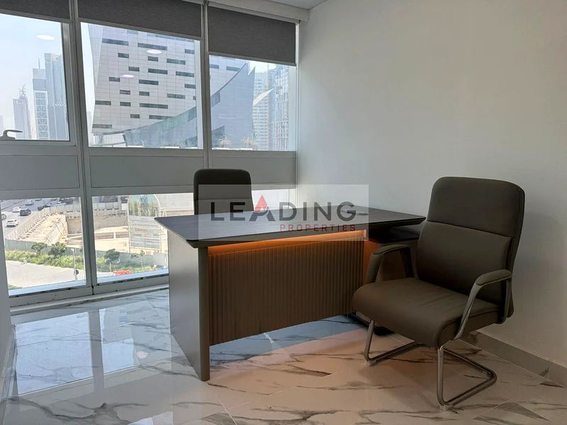 Compact Fitted Office | 120 Sq. Ft. | Prime Location in Court Tower, Business Bay63815813448833111