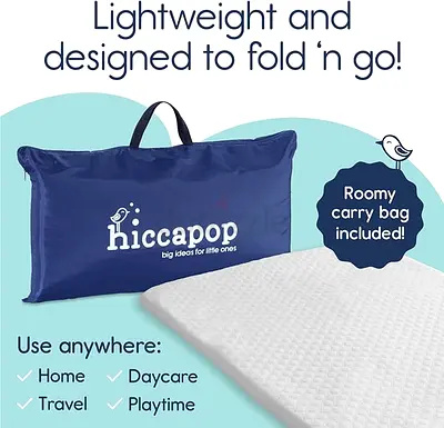 Pack and Play Mattress Pad (38x26x1.5), Playard Pad, Portable Crib Mattress, 1.5 Thick