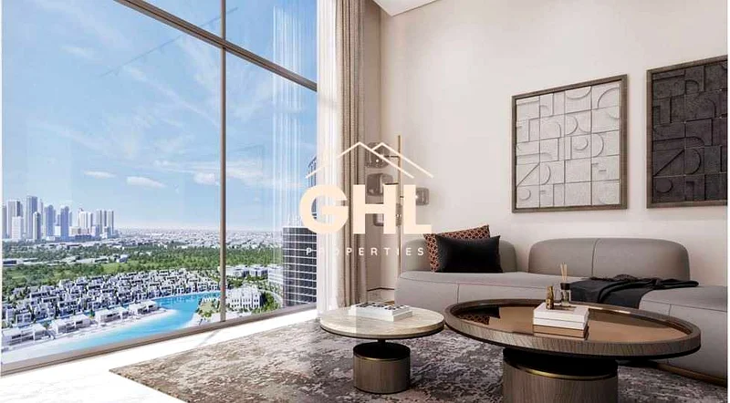Luxury 1BR Apartment | High Floor | Riverside Crescent | Sobha Hartland 263960354049411111