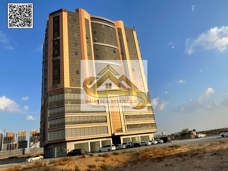 With a down payment of AED 91,000, receive your apartment immediately.  Apartment for sale in Al Ghoroub Tower, Al Alia  Al Ghoroub Tower – a modern63868103041027110