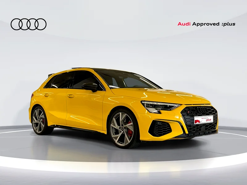 Audi S3 Progress Black Sportback | Warranty | Service | Audi Exclusive Color |  Free Registration63699036056961110