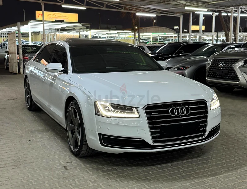 Audi A8 L GCC spec 8 cylinder luxury in excellent condition63699036259842111