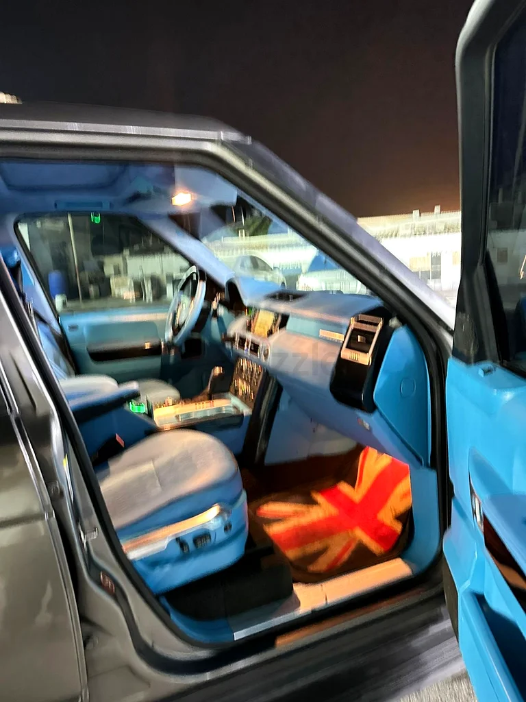 Range Rover model 2008 sky blue interior star roof Autobiography63699060092673113