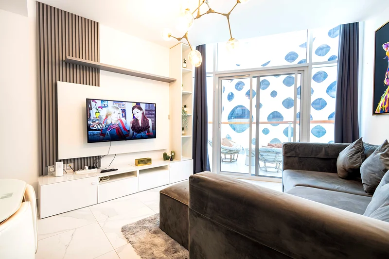 Immediately Available!! Modern Furnished 1BR with Burj Khalifa  and Canal Views in Millennium Binghatti Business Bay63836087155713110