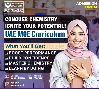 Chemistry Tuition in Sharjah –  to Enroll