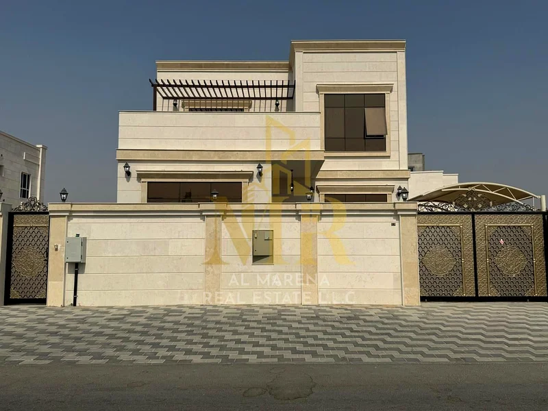 🏡 For Sale: Luxury Villa in Al Helio 1 – Ajman | 2 Floors + Rooftop | 4 Master Bedrooms with Wardrobes | Majlis + Living Room with Wash Area | Modern63892581597057112