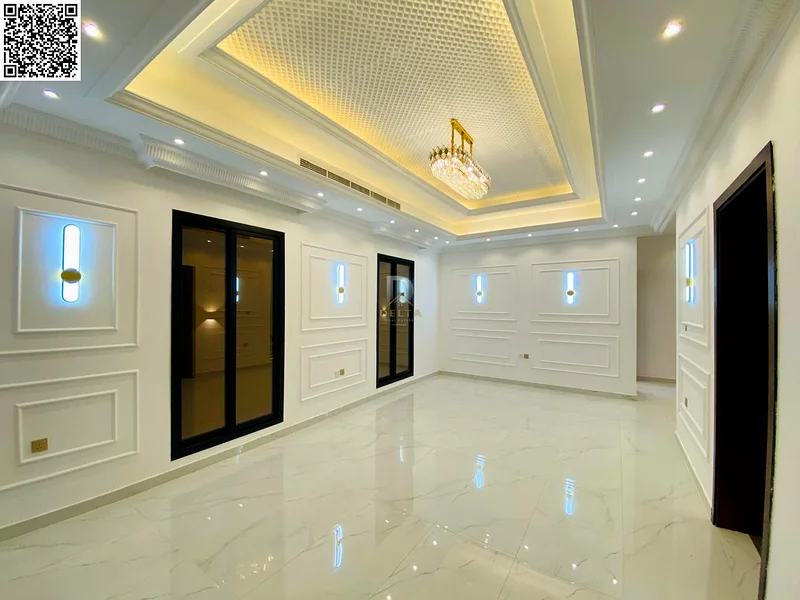 Modern, upscale villa for sale in Al Helio 1 - Ajman. Strategic location close to schools and services | Ready to move in immediately.63892581674883114