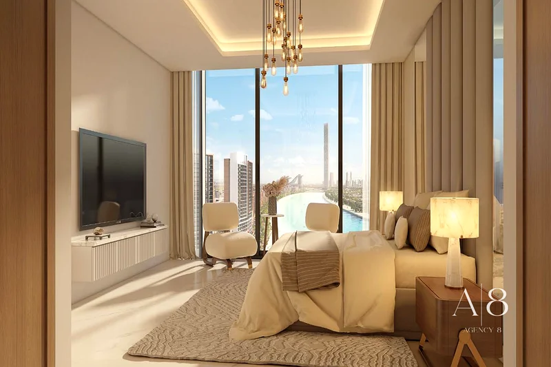 سكايلين ليفينج | شقة فاخرة من غرفة نوم واحدة | وسائل رفاهية مميزة63976249745795114