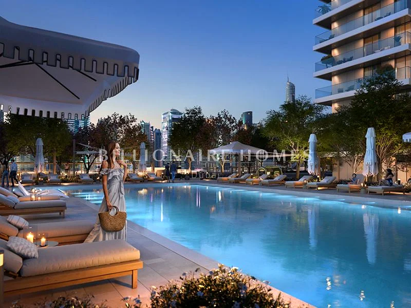 قريب من المارينا | إطلالة على المدينة | طابق عالي64038055780865112