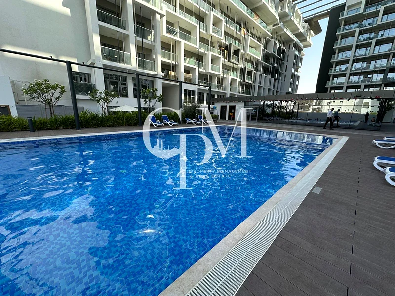 Bright 1-Bedroom Apartment | Community View from the Balcony63839904116610110