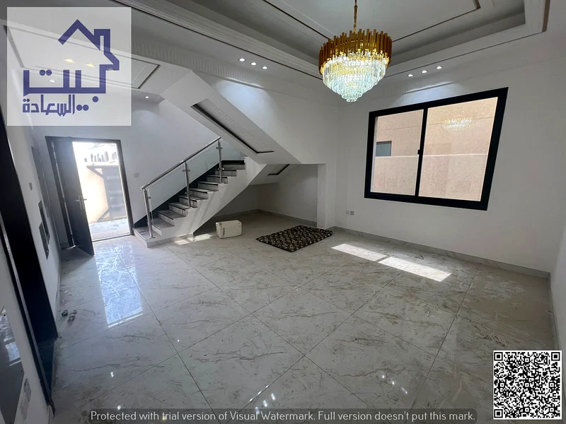 Modern villa for rent in Al Yasmeen area, first resident, ready to move in, wonderful modern finishing, spacious areas, modern designs, at a very attr63718289199233112
