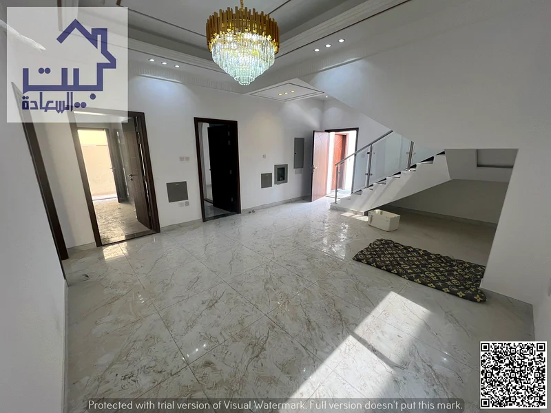 Modern villa for rent in Al Yasmeen area, first resident, ready to move in, wonderful modern finishing, spacious areas, modern designs, at a very attr63718289199233114